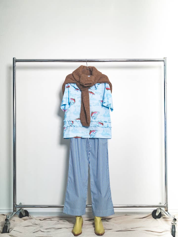 et Tigre - Wholesale Cardigan - Women's - Olivia Cardigan in Heather Brown3