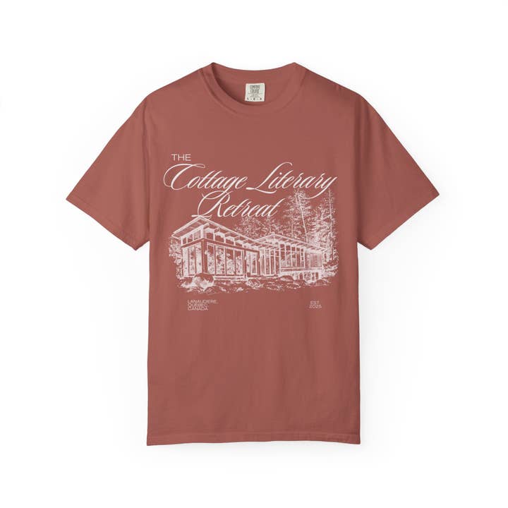 Shadowbound Spines LLC - Wholesale T-Shirt (Graphic) - Women's - Heated Rivalry The Cottage Literary Retreat Tee8