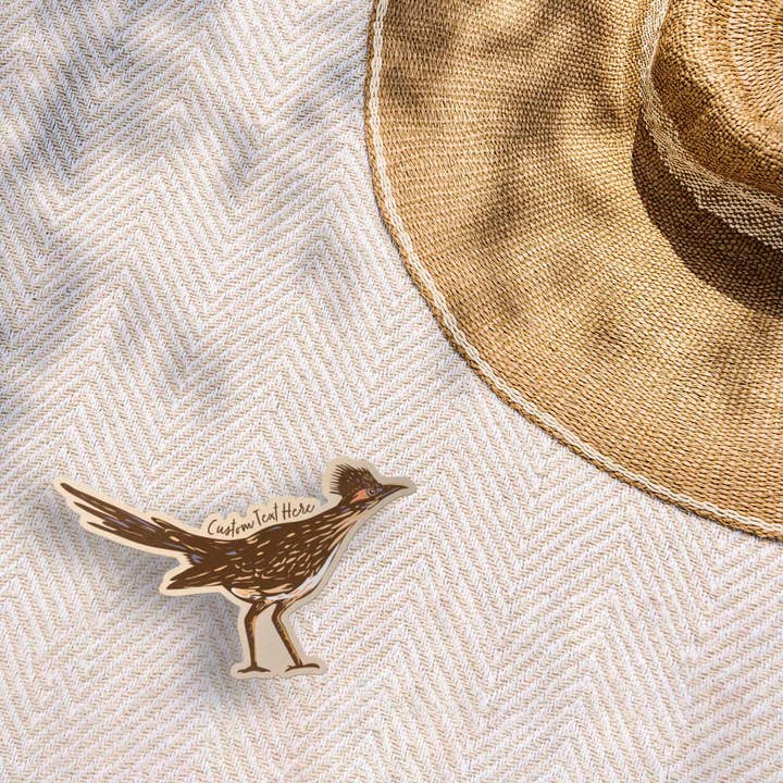 Sentinel Supply - Wholesale Sticker - Custom Roadrunner Sticker - Name Drop Nature Decals6