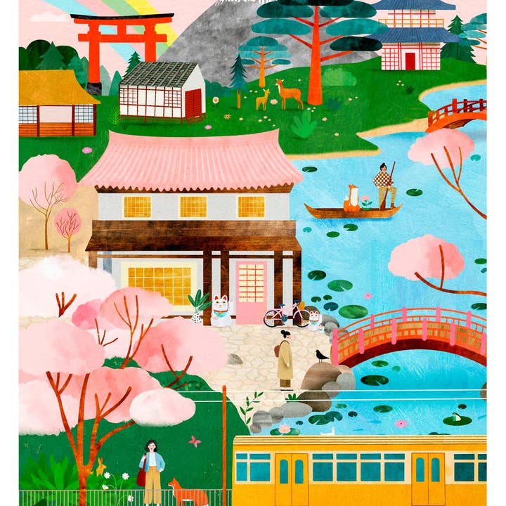 Holiyay puzzles - Wholesale Puzzle - Adult - Rêverie Japonaise1