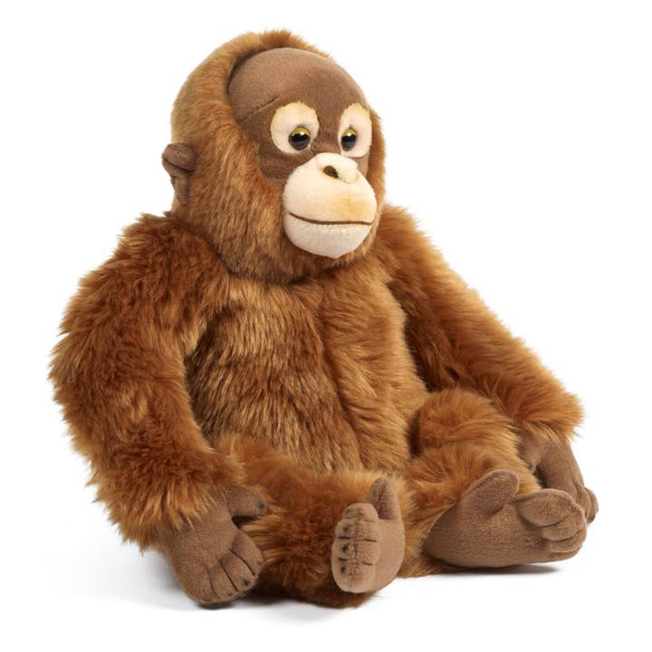 Keycraft - Wholesale Stuffed/Plush Toy - Kids & Baby - Living Nature Orangutan Plush Stuffed Animal Toy