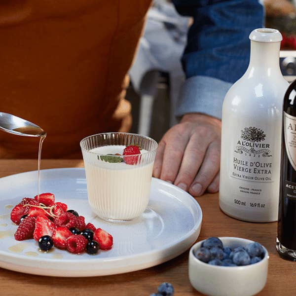 The French Farm - Wholesale Olive Oil - A l'Olivier EVOO Stone Jar 16.9oz2