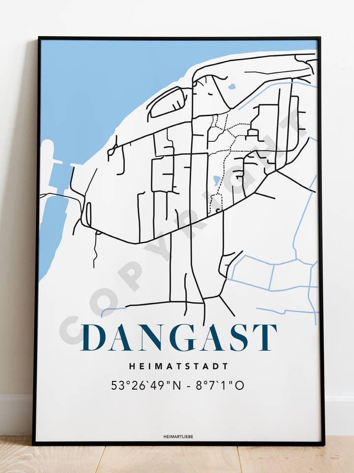 IMPRIMIR - MAPA DANGAST por atacado de HEIMARTLIEBE®