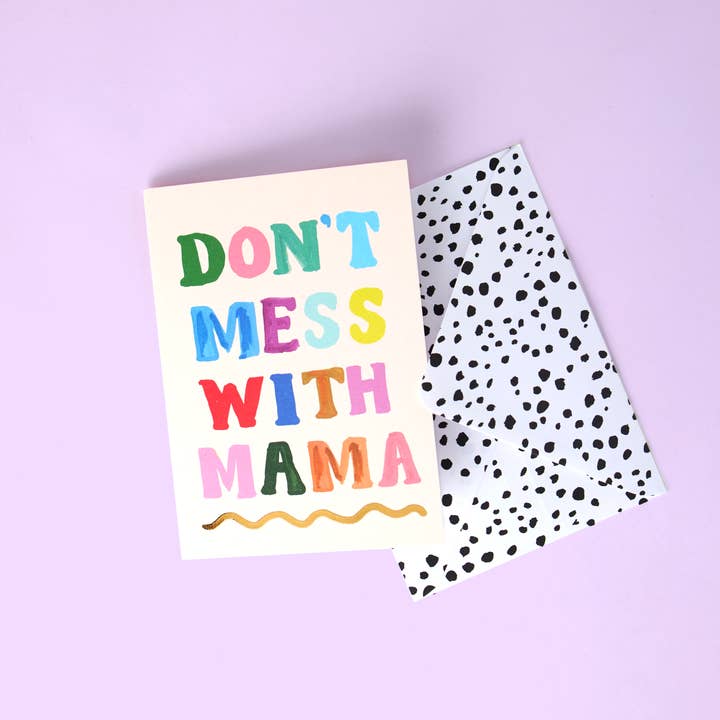 Må ikke rod med Mama Card for engroshandel hos Eleanor Bowmer