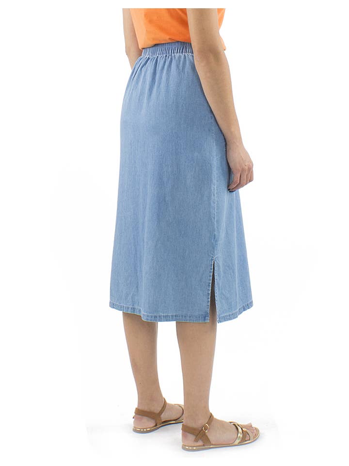 Jean Jupes courtes mi-longues-FEMME-JU17719 en vente sur Faire1