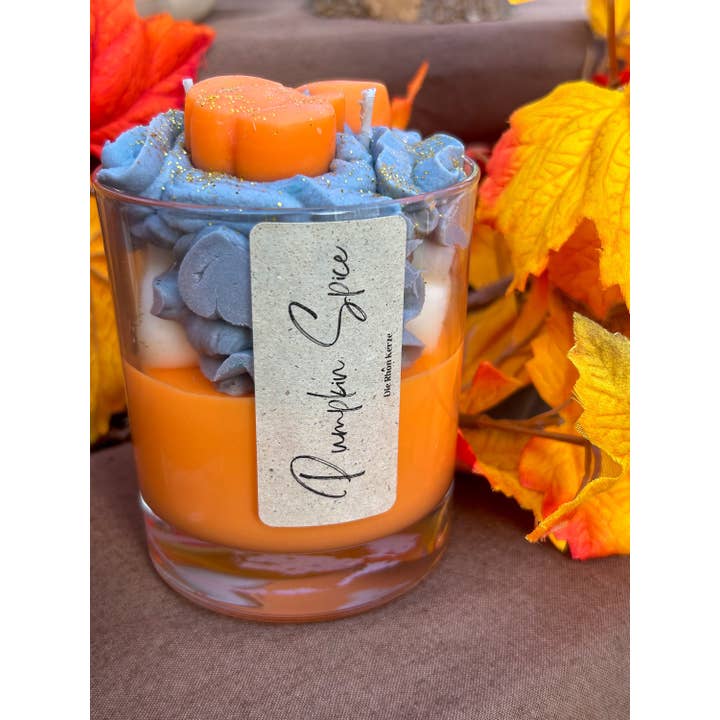 Die Rhoen Kerze – Großhandel Kerze im Glas / gefüllte Kerze – Pumpkin Spice Food Kerze