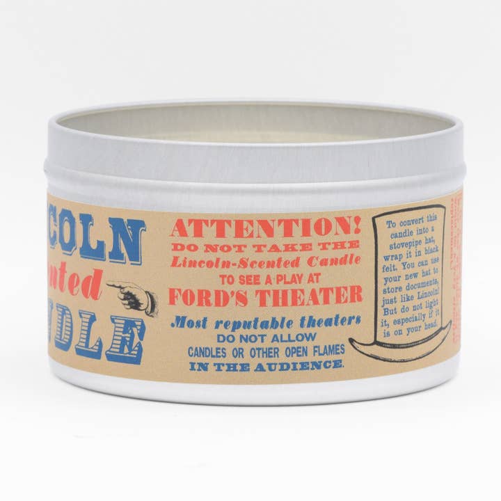 JD and Kate Industries - Wholesale Novelty Candle - Lincoln Scented Candle