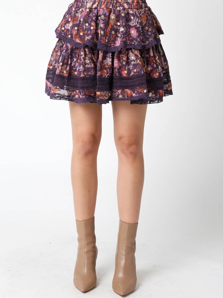 Sally Skirt for wholesale by Olivaceous