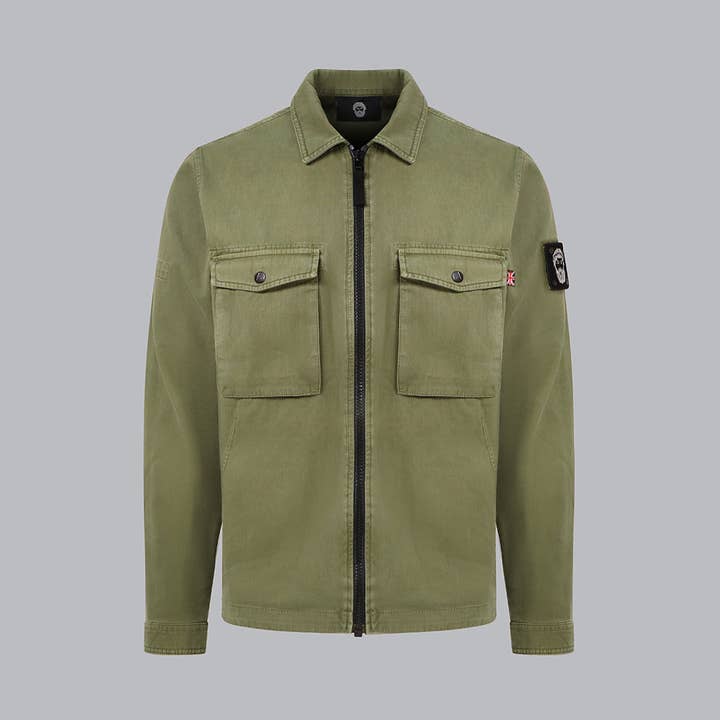 Gabardine Overshirt (OD Green) for wholesale by Apostle Tactical