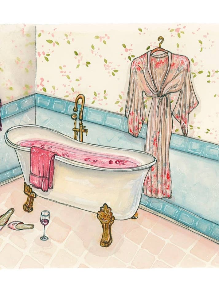 The Art of Self Care Fine Art Print for wholesale by artxnikki