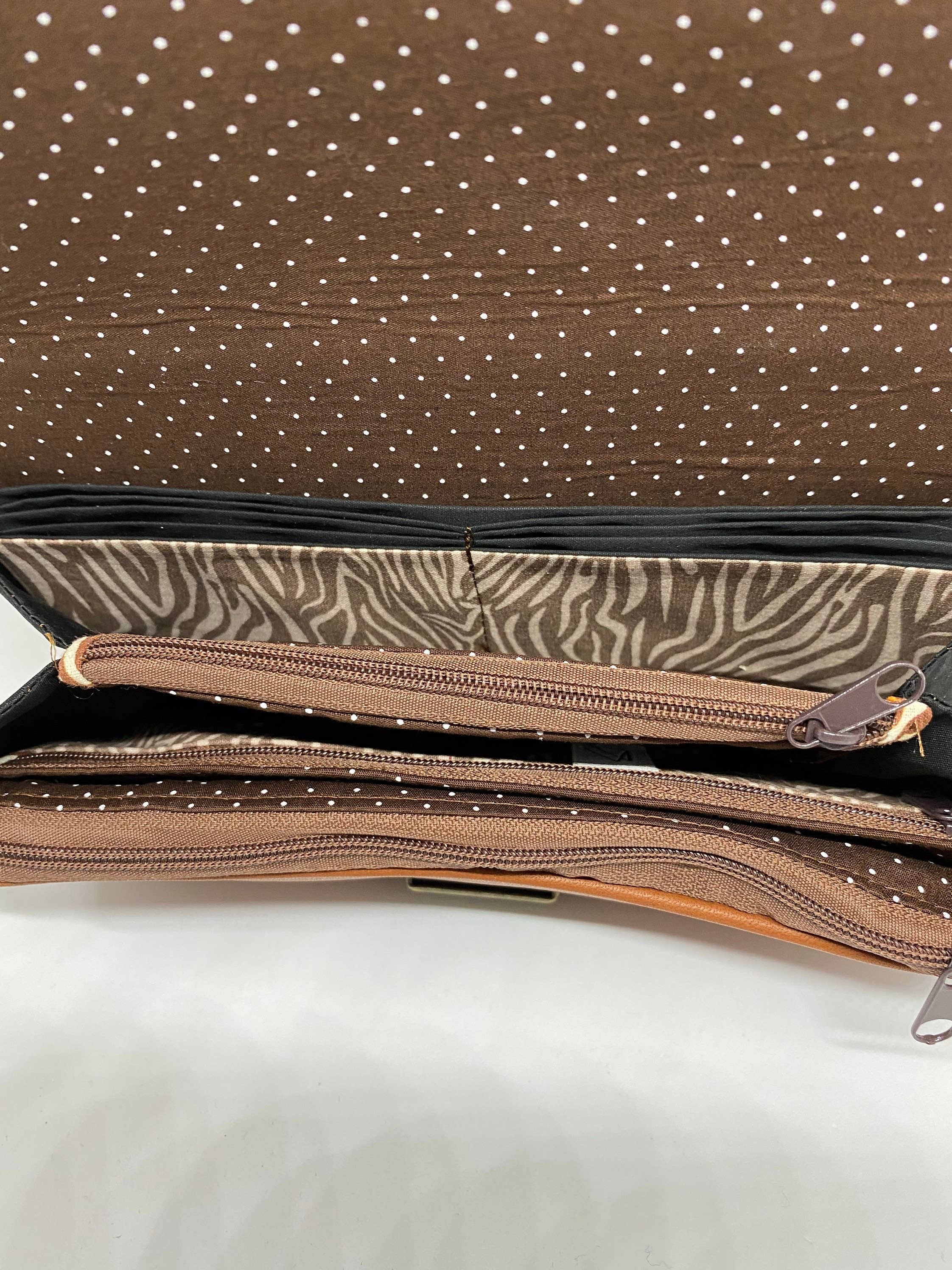 Frau Schmetterling - Wholesale Crossbody Bag - Women's - Genuine leather crossbody purse with RFID Blocker mobile phone pocket2