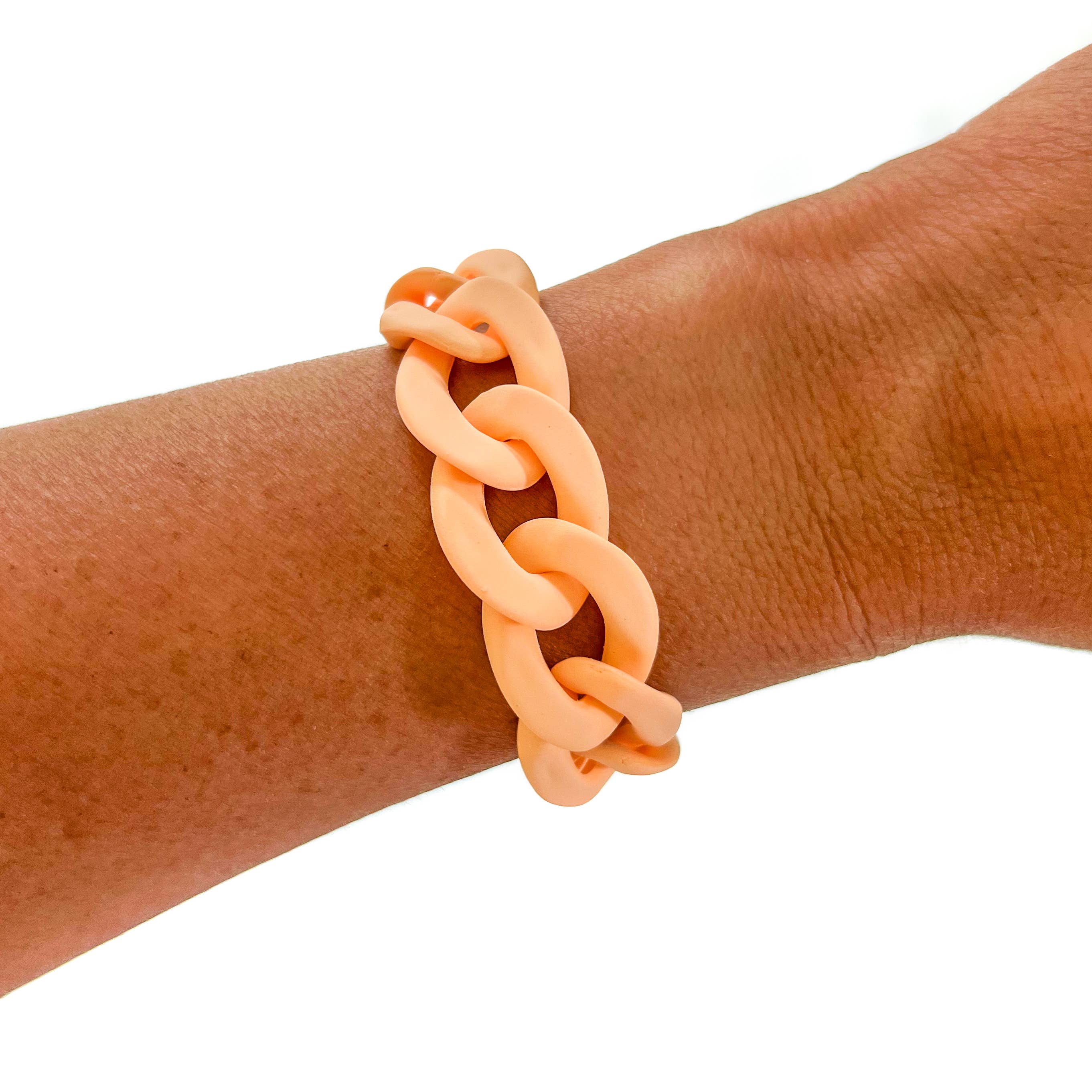 Savvy Bling - Wholesale Link & Chain Bracelet - All Chunky Acrylic Chain Link Bracelet12