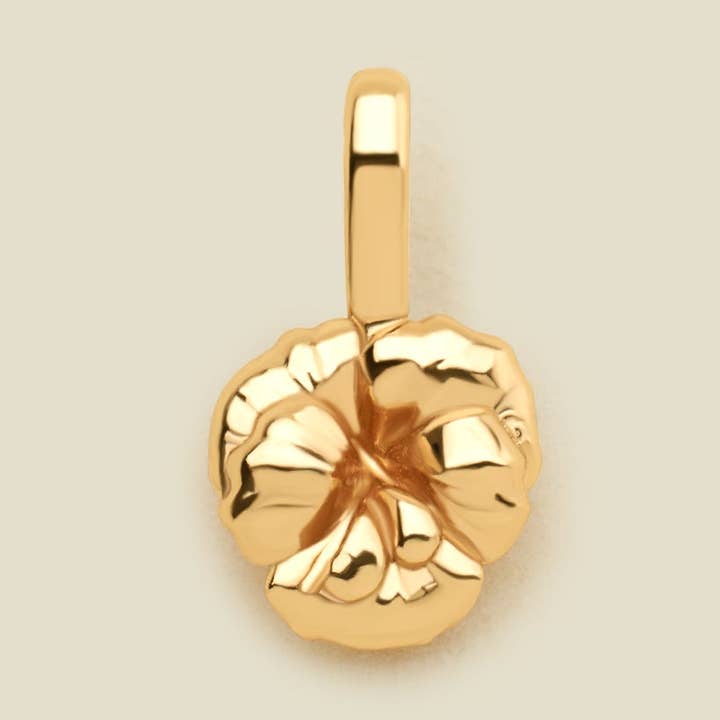 February Birth Flower Charm for wholesale by Made By Mary