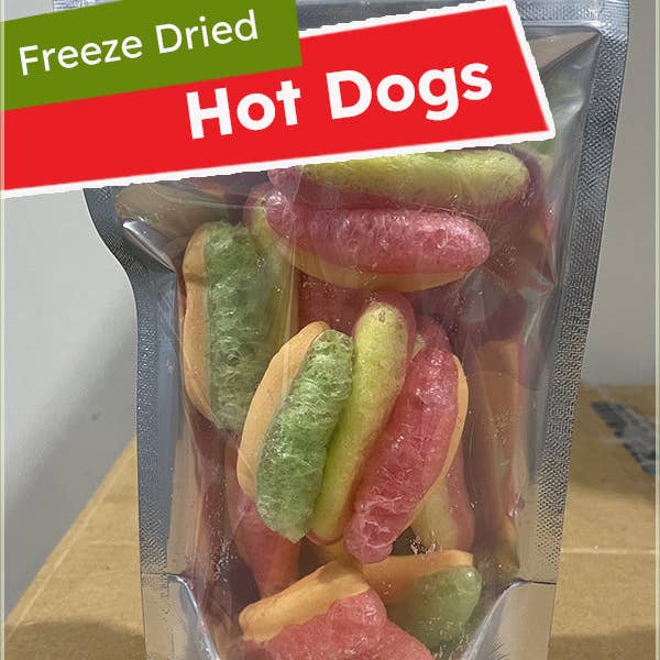 Forever Foods – wholesale Boiled sweets – Freeze Dried Hot Dogs