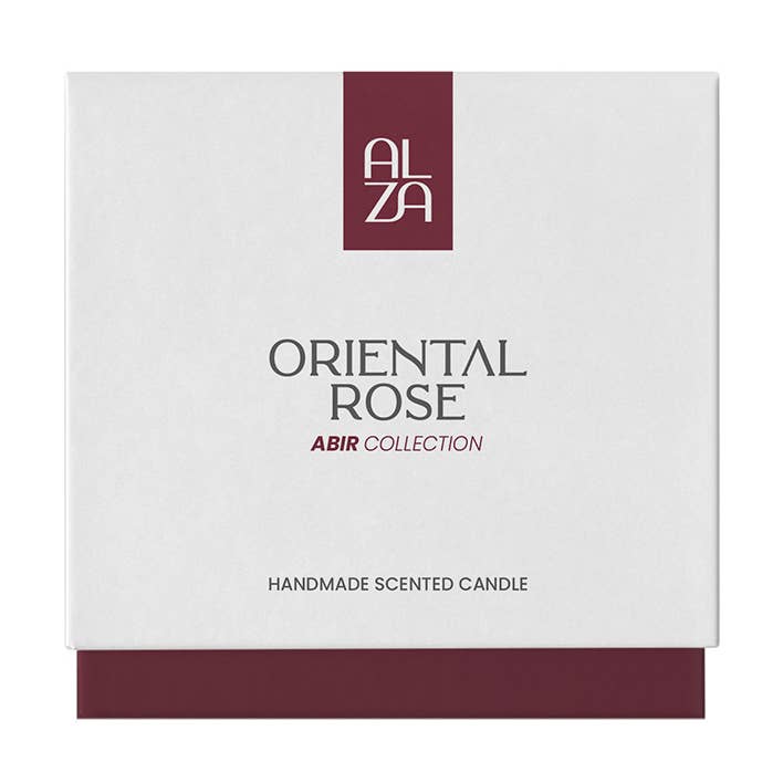 Tarro de rosas orientales/vela llena para venta al por mayor de ALZA fragrances