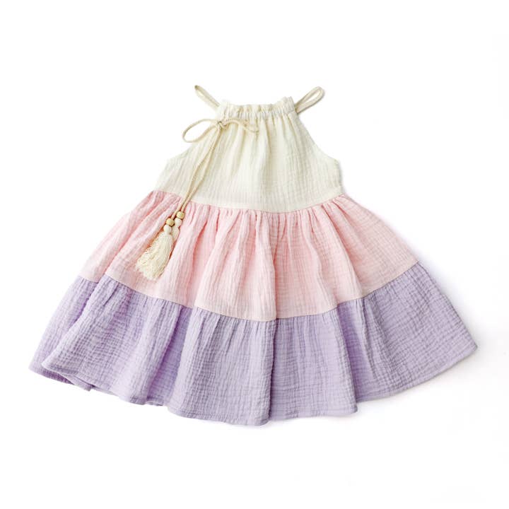 COTTON MUSLIN Kjole - DUSTY DREAMS for engroshandel hos With Love for Kids