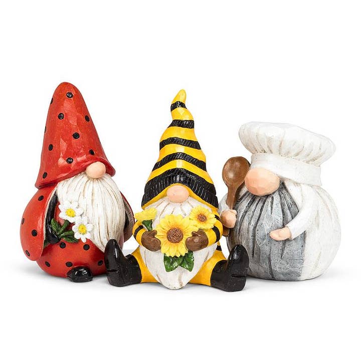 Abbott - Wholesale Decorative Figurine - Sm Round Chef Gnome-7"H2