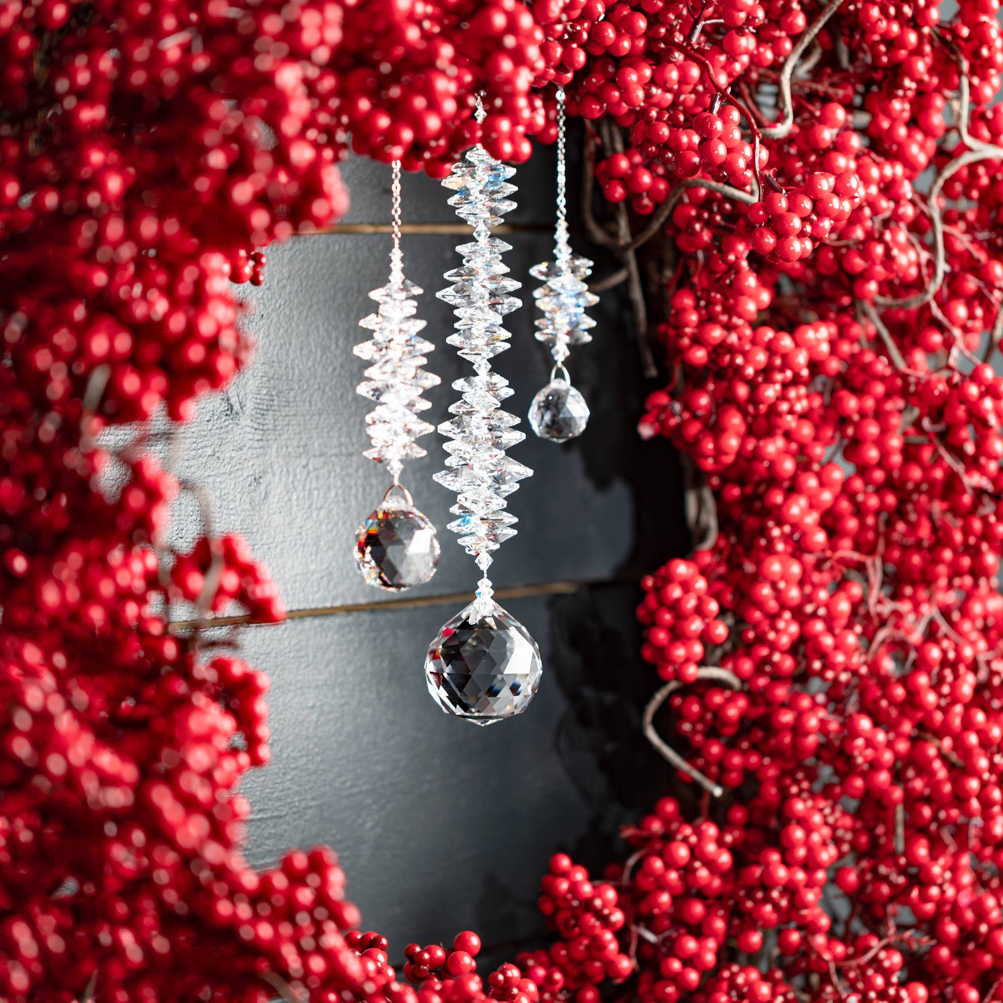 Woodstock Chimes - Wholesale Suncatcher - Crystal Ice Cascade™ - Ball3