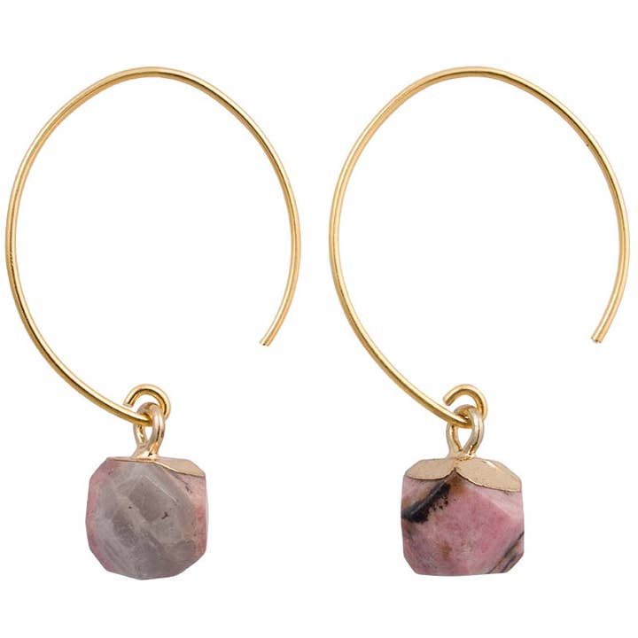 Marquet - Wholesale Dangle Earrings - Clara Earrings with Oversized Feature Stone - Prepack3