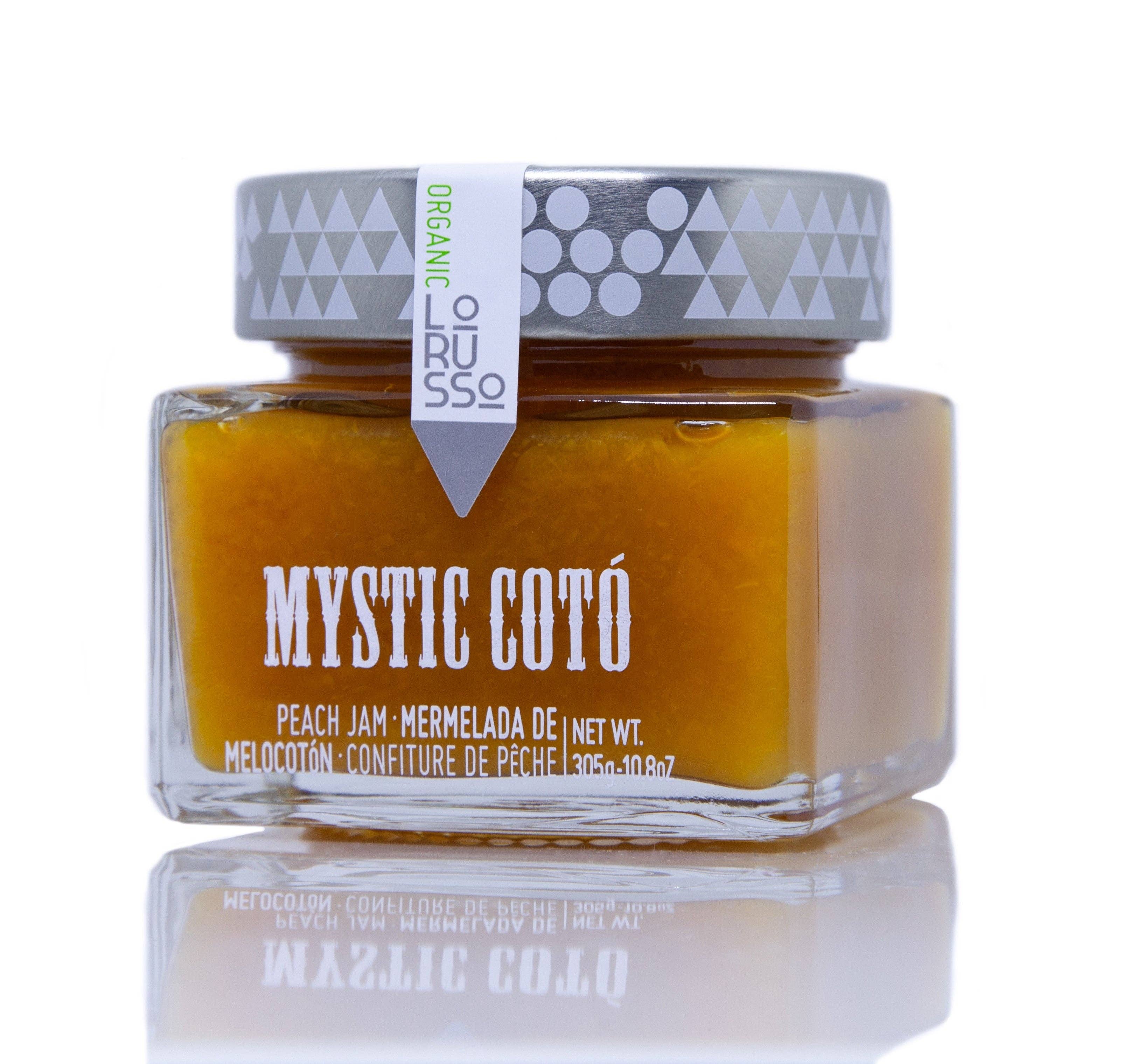 WBM Shop - Wholesale Jam/Jelly - Organic Gourmet Peach Jam with 85% Fruit - 305g0