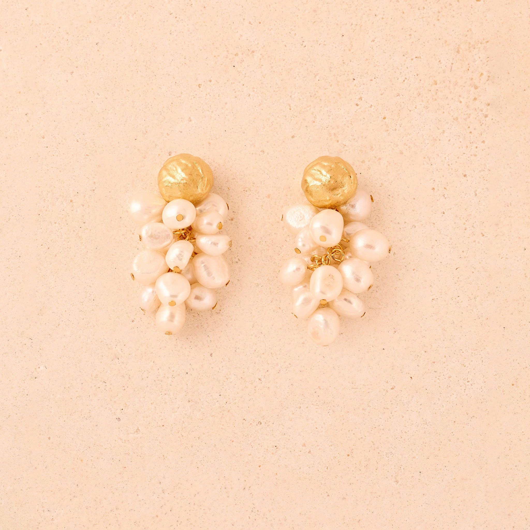 Agapée Jewelry - Wholesale Dangle Earrings - Grappa Earrings | Jewelry Gold Gift Waterproof