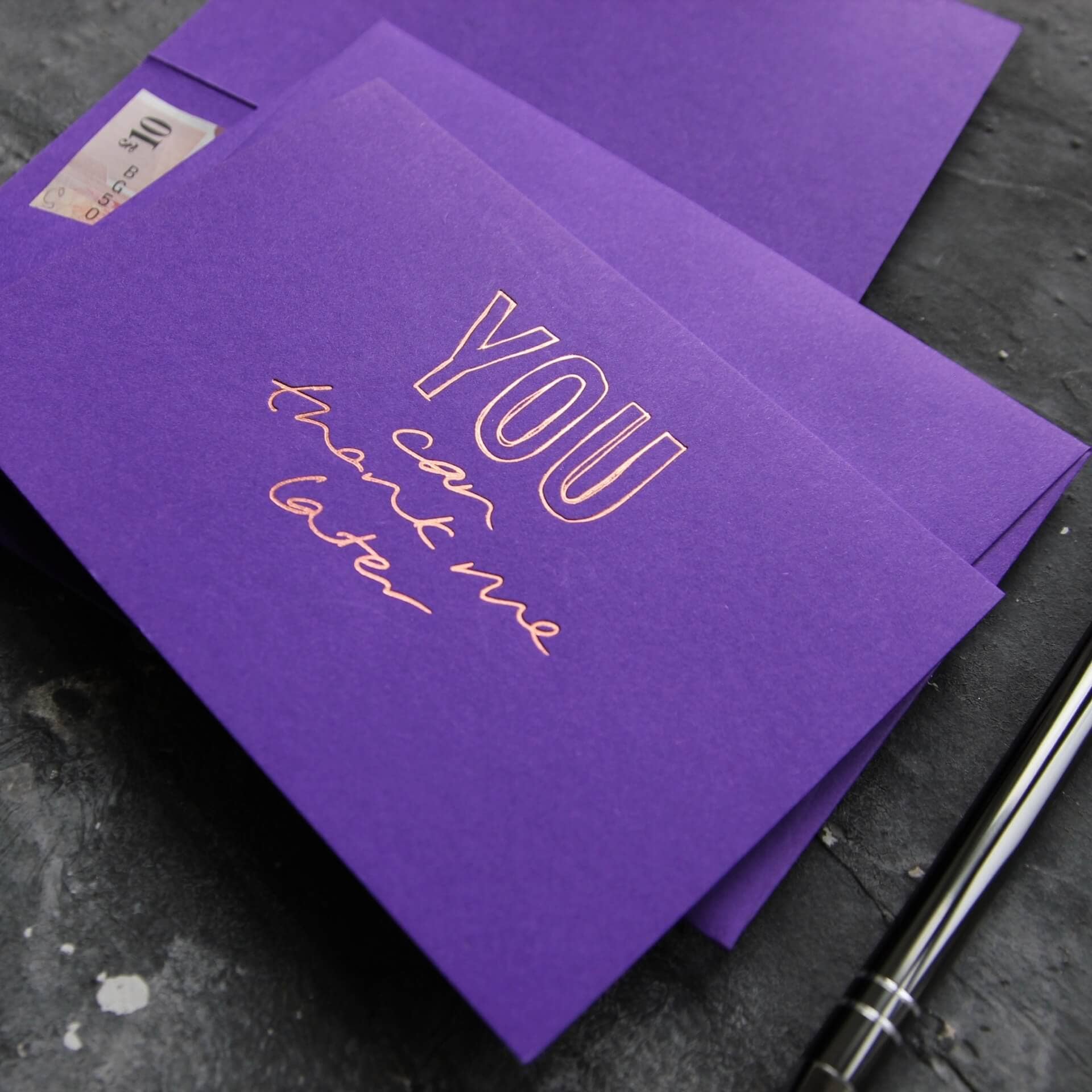 Text From A Friend - Wholesale Everyday Greeting Card - You Can Thank Me Later - Cash Card2