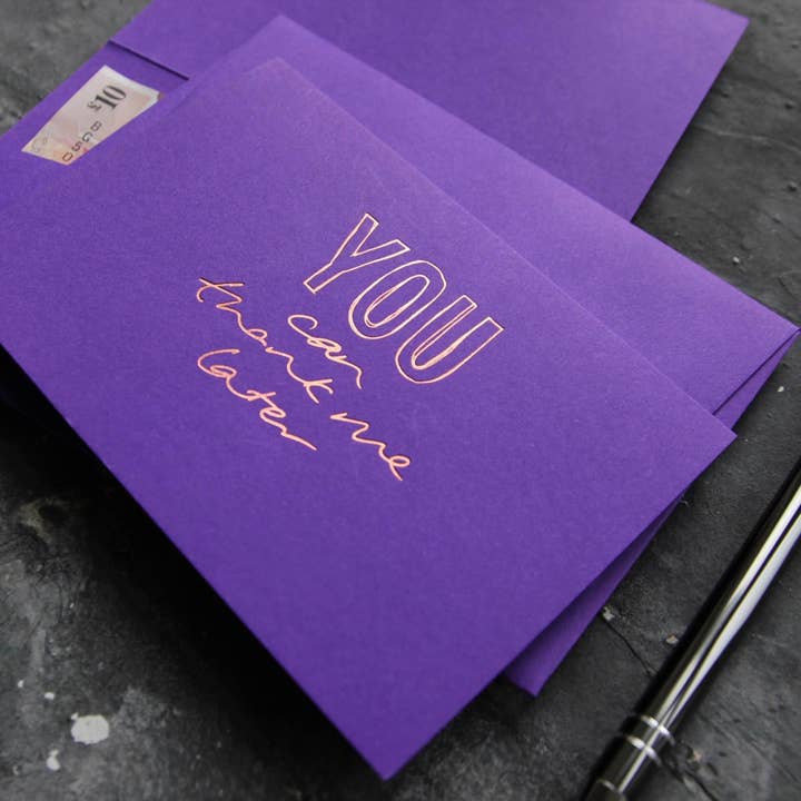 Text From A Friend - Wholesale Everyday Greeting Card - You Can Thank Me Later - Cash Card2