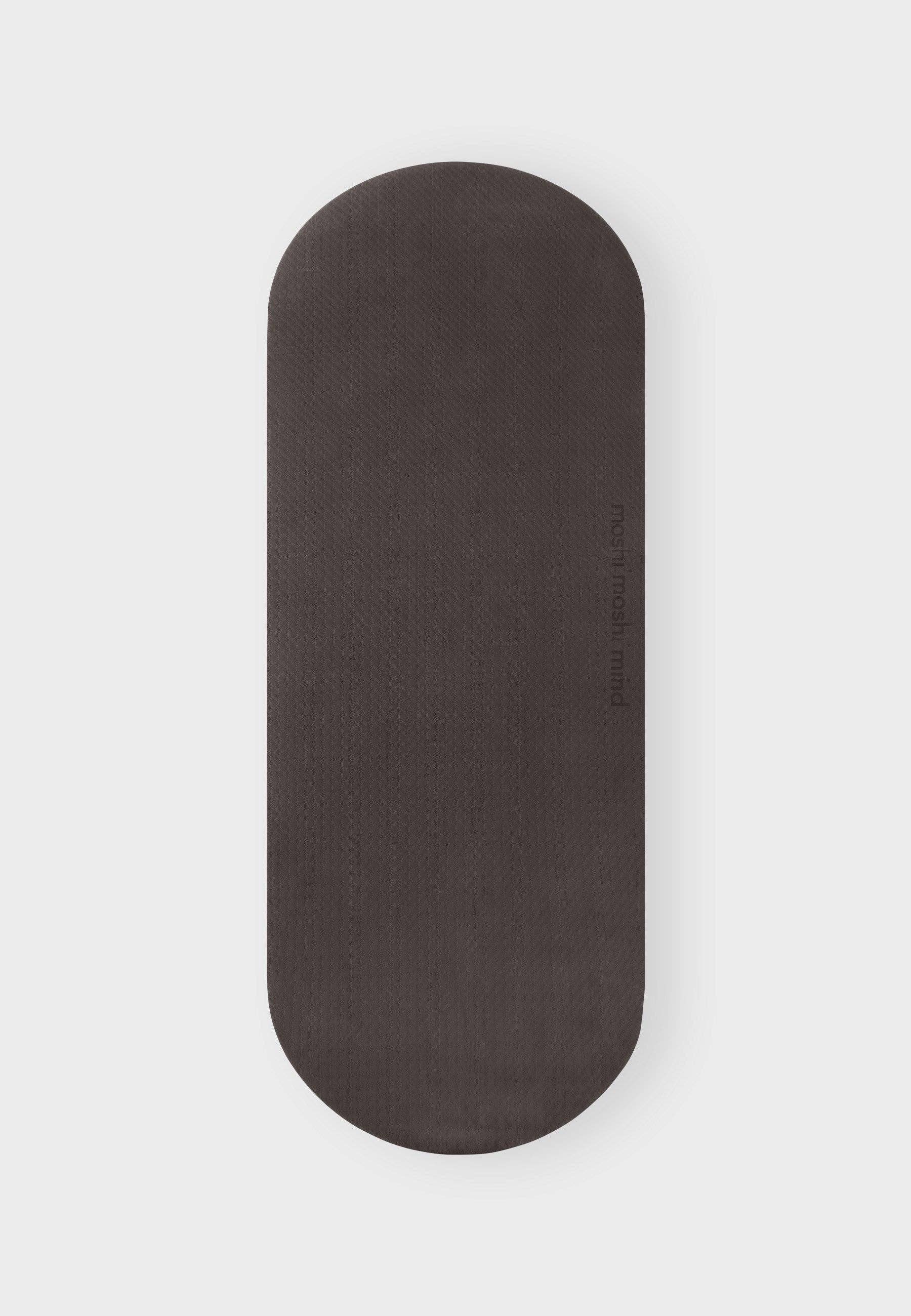 dark brown oval yoga mat for wholesale on Faire2