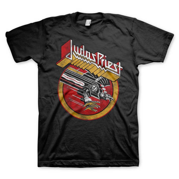 Manic Merch - Wholesale T-Shirt (Graphic) - Unisex - Judas Priest - SFV Solid Vintage - Graphic Tee