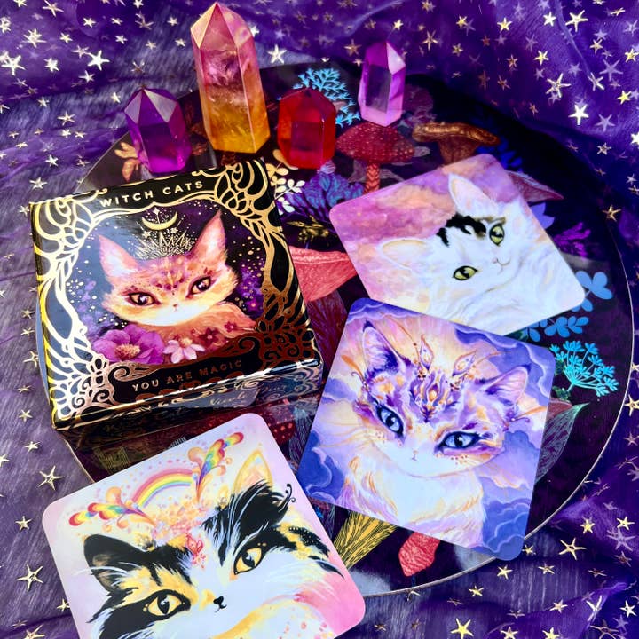 Nicole Piar - Wholesale Tarot Cards - Witch Cats Oracle Deck