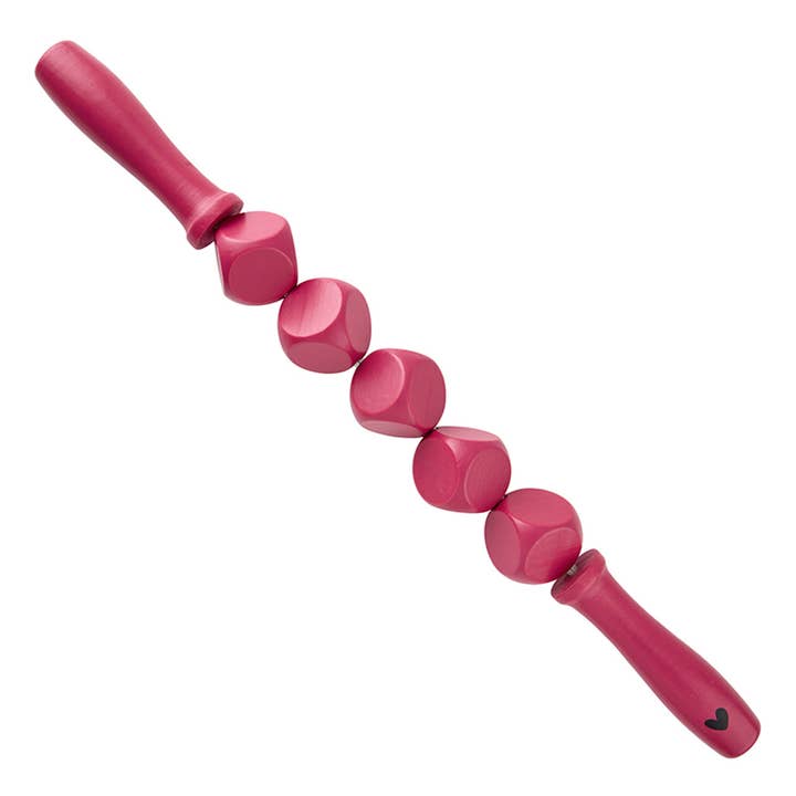 Wood Massage Roller - Hot Pink for wholesale by Bella Sleep + Spa