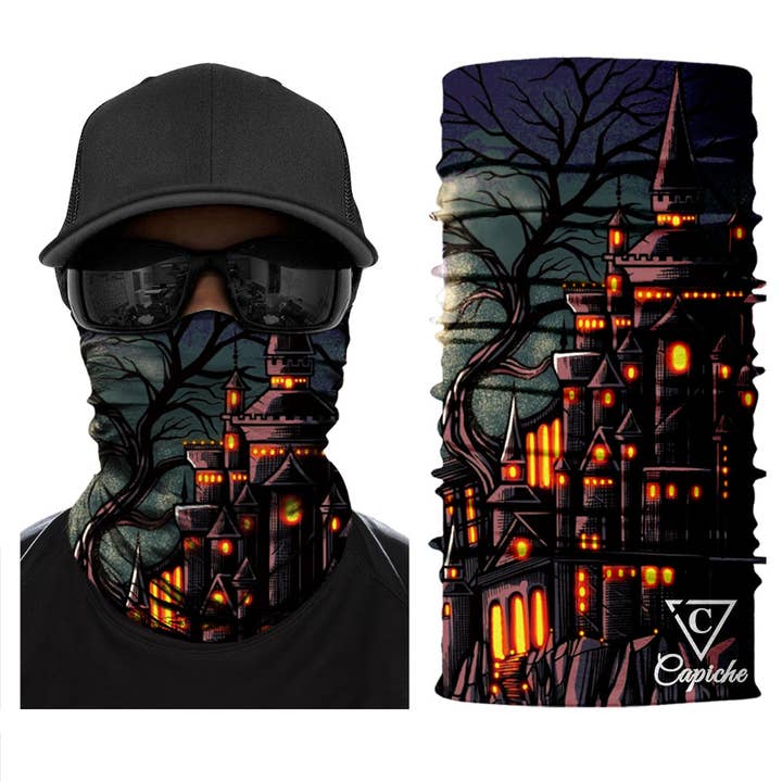 Troldmandsskole Biker Maske - Sort for engroshandel hos Capiche