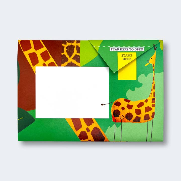 pigeonposted - Wholesale Stationery/Notecard Set - Wild Lives Pigeon letter pack7