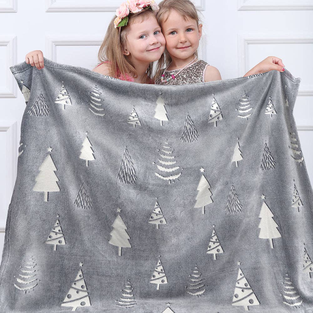 Pavilia – wholesale Throw blanket – Glow In The Dark Fleece Throw Blanket14
