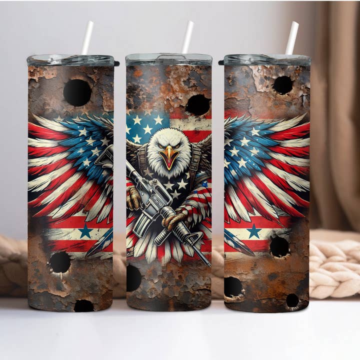 American Eagle Shots Glas for engroshandel hos Wicked Flower Creations