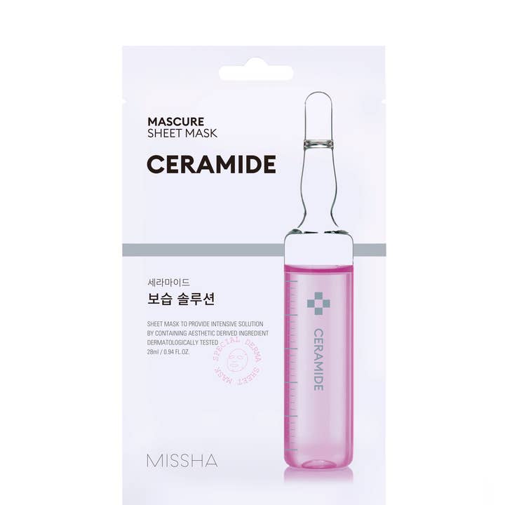MISSHA Moisture Barrier Solution maske med ceramid MS200267 for engroshandel hos TRENDING CORPORATE