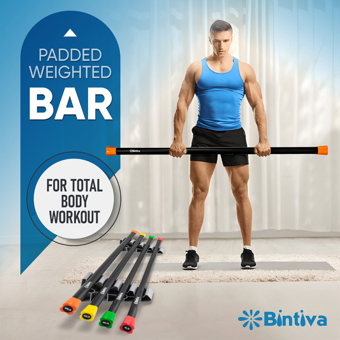 Bintiva - Wholesale Fitness Equipment - Bintiva Weighted Fitness Bars9