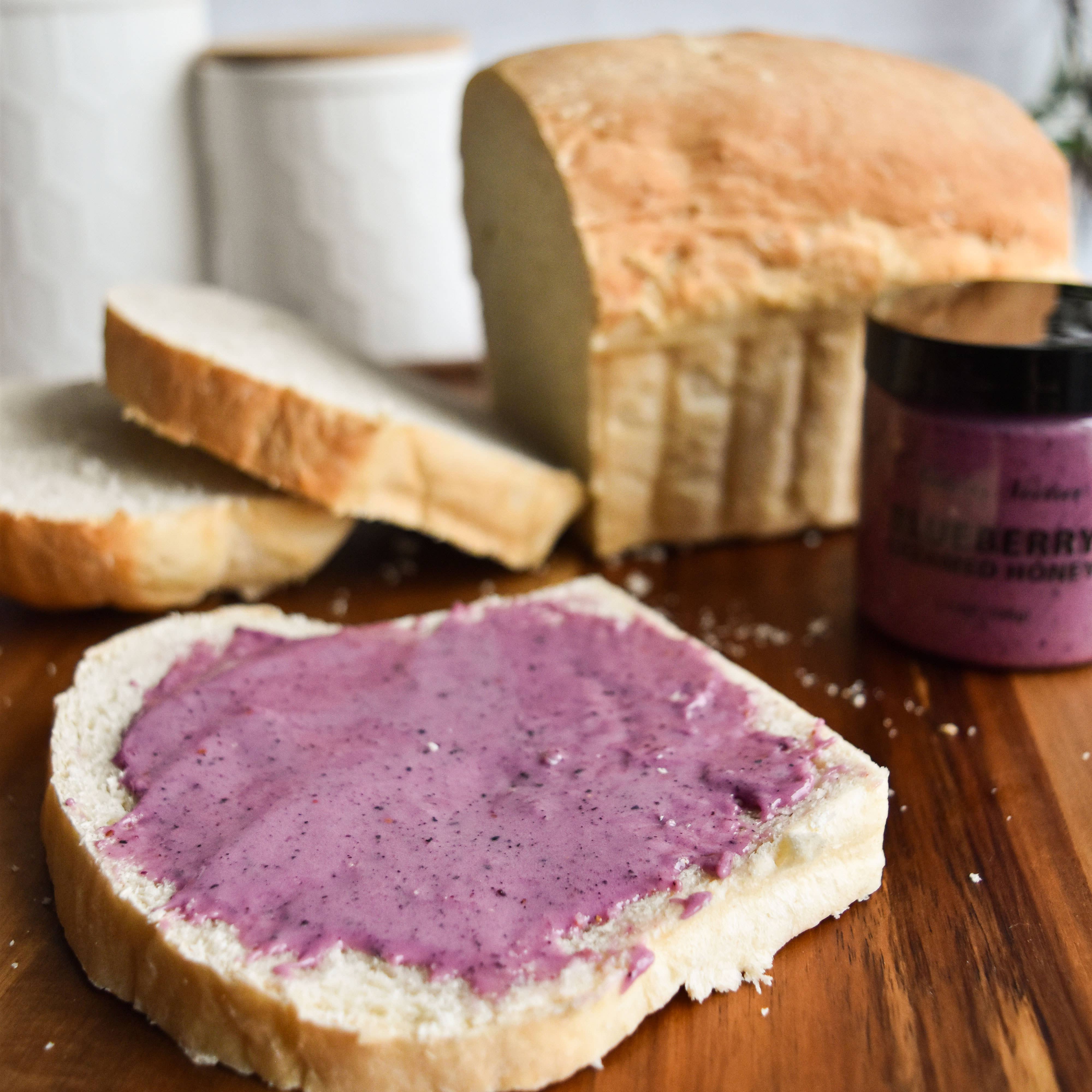 Nate's Nectar - Wholesale Honey - Blueberry Creamed Honey3