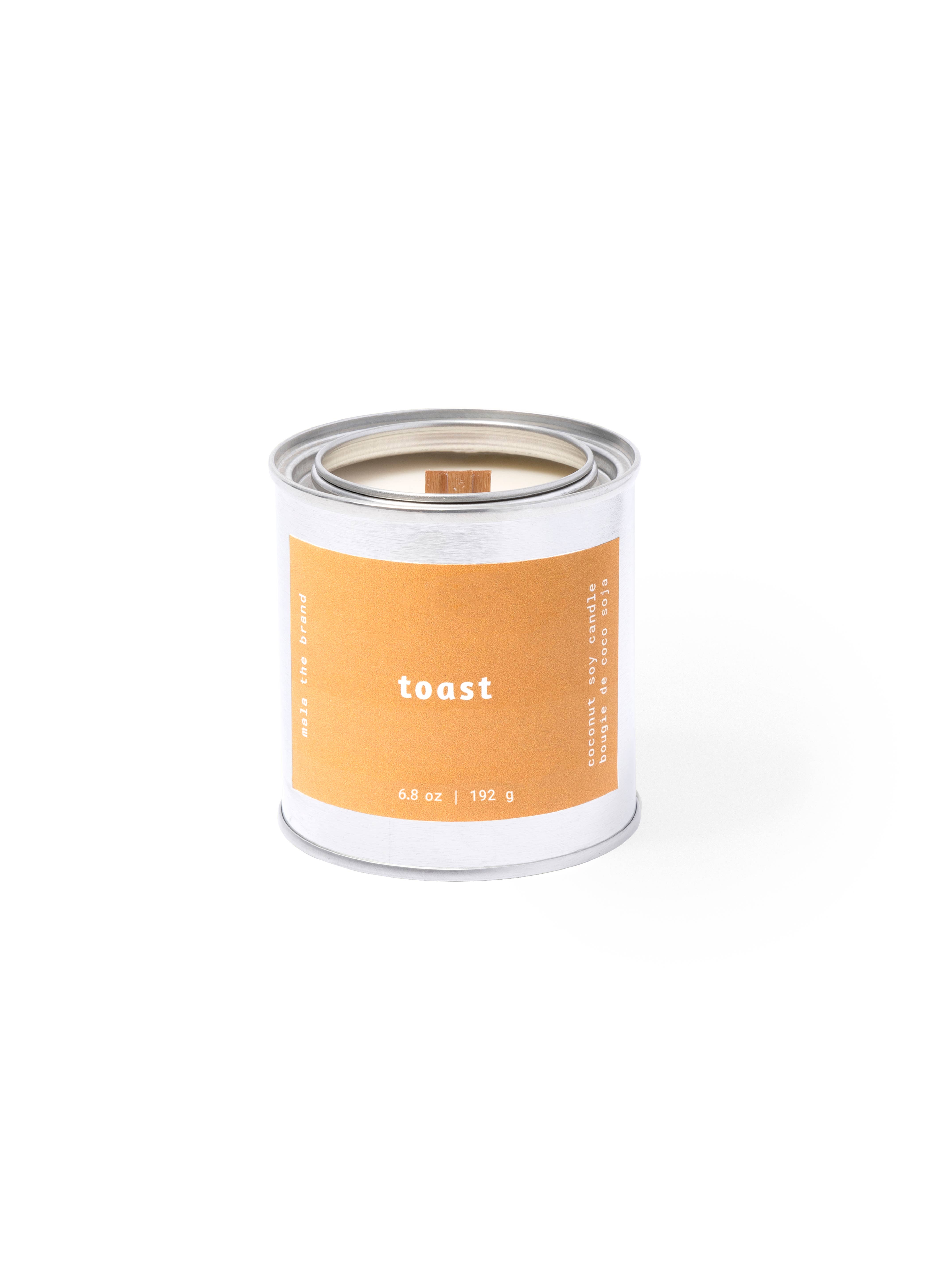 Mala the Brand - Wholesale Jar/Filled Candle - Toast | Coconut-Soy Wax Candle 2