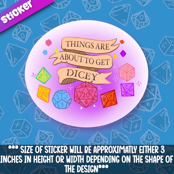 Things Are About To Get Dicey for wholesale by Mega Kawaii Cuties