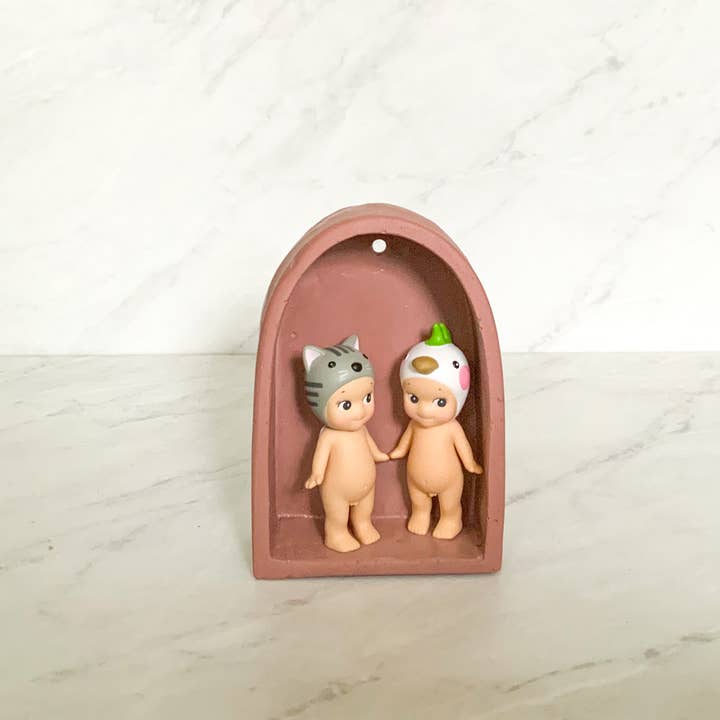 Left Corner Goods - Wholesale Wall Mounted Shelf - Curio Arch Shelf for Trinkets, Wall Altar Shrine5