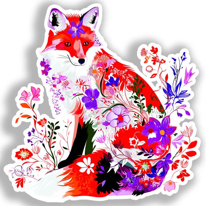 Fox Decal Sticker # A019082 for wholesale by Yoonek Graphics