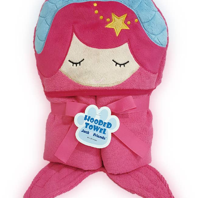 Mermaid Hooded Blanket / Towel for wholesale by One & Only Creations, Inc. - Jack & Friends