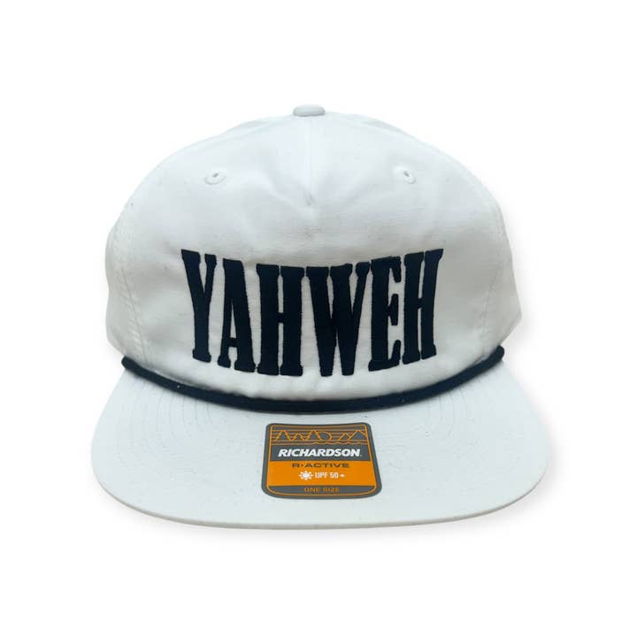 Horizon Hat Co. - Wholesale Flat Brim Cap - Unisex - YAHWEH Embroidery Hat - Richardson 256 - Different Colors4