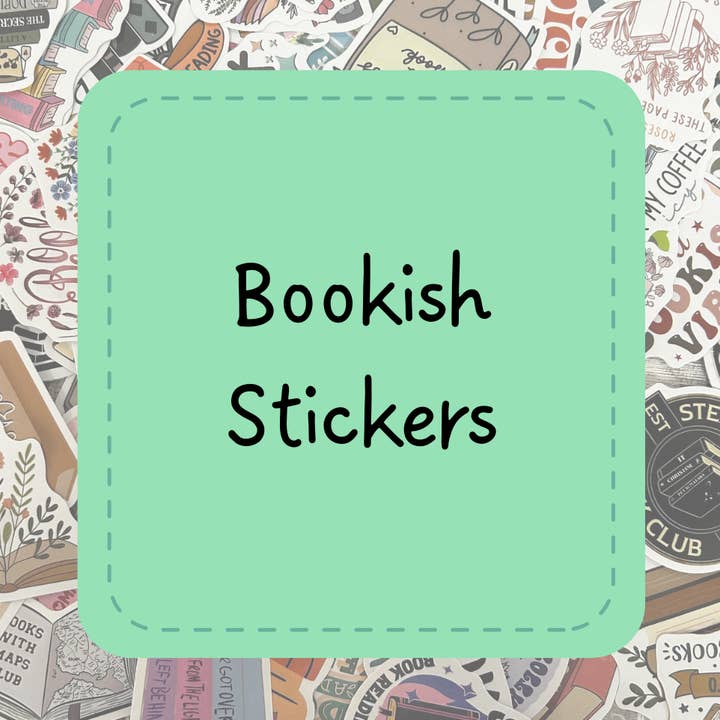 TheBookShack - Vente Autocollant - Packs d'autocollants mystérieux pour les amateurs de livres0