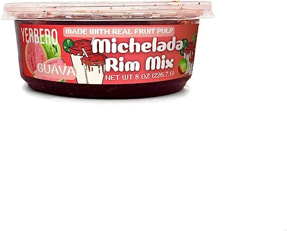 YERBERO - Wholesale Dip - Yerbero - Michelada Guava & Chamoy Rim Dip | 8 Oz (226.7 g) | Mexican Guayaba & Chili Paste3