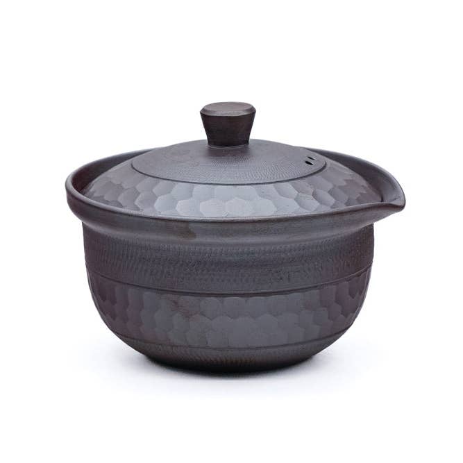 Tezumi – wholesale Tea pot – Japanese Houhin - 森伊呂久 Mori Iroku - Banko-yaki Handleless Teapot - 100ml