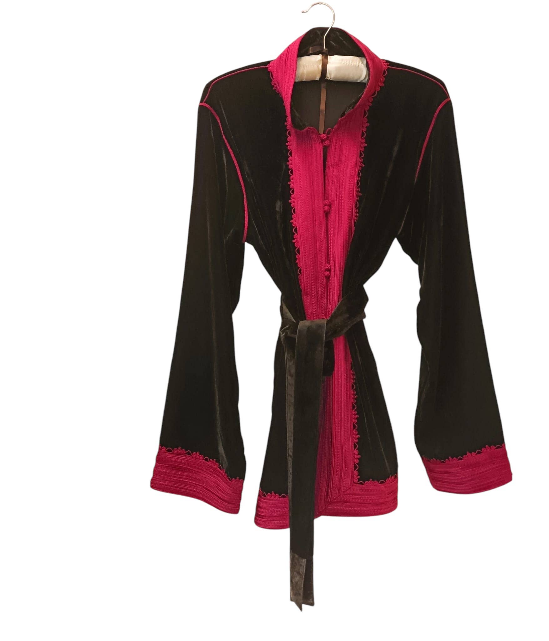 Teod’amar Venezia - Wholesale Jacket - Women's - Marco Polo jacket in black and fuchsia3