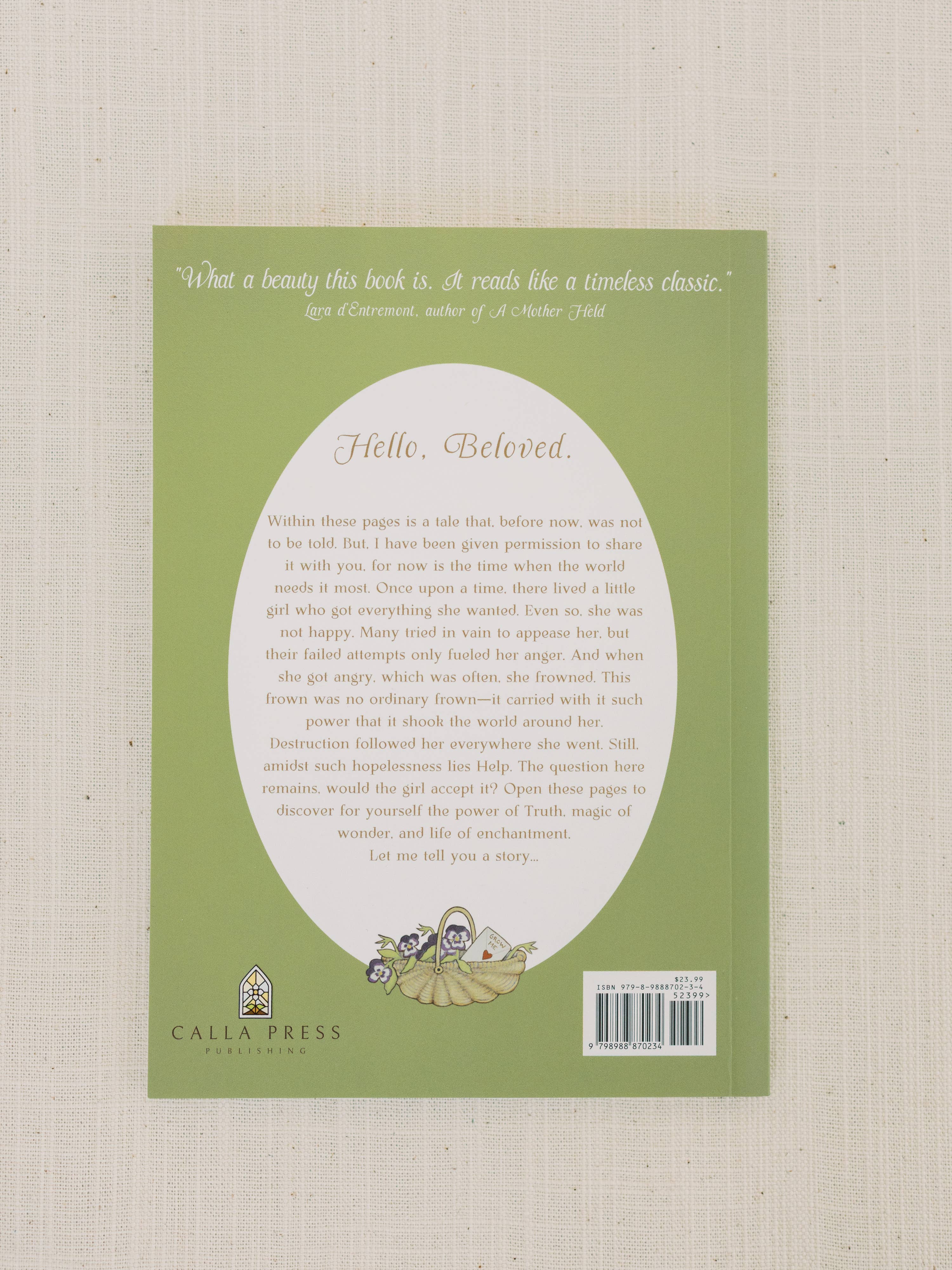 Calla Press Publishing LLC - Wholesale Early Reader Book (6-8) - The Girl Whose Frown Shook the Ground by Trowell, Gold Foil2