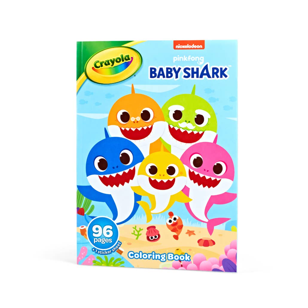 Really Big Coloring Books | ColoringBook.com - Wholesale Coloring & Activity Book - Kids & Baby - Nickelodeon Baby Shark 96-Page Coloring Book5